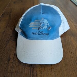 Run Disney Blue and White Cap